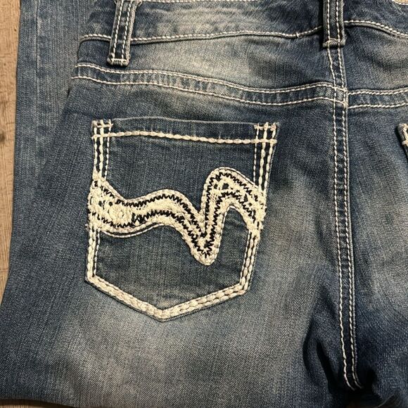 MAURICES ankle/crop‎ Jeans- size 3/4 - Picture 3 of 7